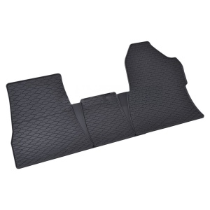 Set 3 covorase Nissan Interstar 3M 2025-prezent, din cauciuc 100%, compatibile cu autoturismul NISSAN Interstar v6234