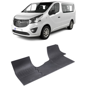 Set 3 covorase Opel Vivaro 3M 2014-2019, din cauciuc 100%, compatibile cu autoturismul OPEL Vivaro v4625