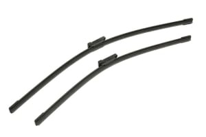 Set 3 stergatoare AUDI Q5 (8RB) din 2008-2017, pentru parbriz si luneta fata si spate auto, Bosch Aerotwin-Aerotwin, din cauciuc siliconat rezistent, 4 Stickere Auto AUDI - Img 3