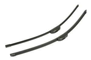 Set 3 stergatoare CHRYSLER GRAND VOYAGER / VOYAGER IV (RG, RS) din 2000 - 2008, pentru parbriz si luneta fata si spate auto, Bosch Twin, din cauciuc siliconat rezistent, 4 Stickere Auto CHRYSLER v11504
