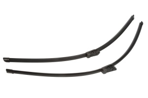 Set 3 stergatoare CITROEN C4 GRAND PICASSO II (DA_, DE_) din 2013 - 2018, pentru parbriz si luneta fata si spate auto, Bosch Twin, din cauciuc siliconat rezistent, 4 Stickere Auto CITROEN v6500