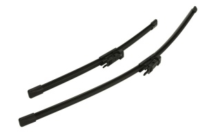 Set 3 stergatoare HYUNDAI BAYON (BC3) din 2021, pentru parbriz si luneta fata si spate auto, Bosch Twin, din cauciuc siliconat rezistent, 4 Stickere Auto HYUNDAI v8852