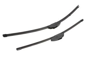 Set 3 stergatoare KIA CEE'D Hatchback (ED) din 2006 - 2012, pentru parbriz si luneta fata si spate auto, Valeo Silencio, din cauciuc siliconat rezistent, 4 Stickere Auto KIA v12128