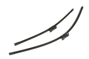 Set 3 stergatoare MERCEDES-BENZ R-CLASS (W251, V251) din 2005 - 2014, pentru parbriz si luneta fata si spate auto, Bosch Twin, din cauciuc siliconat rezistent, 4 Stickere Auto MERCEDES-BENZ v8708