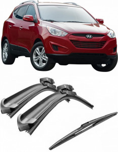 Set 3 stergatoare parbriz si luneta AR139S (600mm x 400mm) pentru Hyundai Tucson (JM) (08.04-03.10) Bosch accesorii pentru autoturismul tau - masina v217424