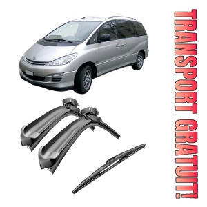 Set 3 stergatoare parbriz si luneta AR141S (650mm x 400mm) pentru Toyota Estima (01.06 -) Bosch