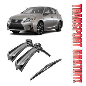 Set 3 stergatoare parbriz si luneta AR813S (650mm x 450mm) pentru Lexus CT (12.10-) Bosch