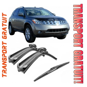 Set 3 stergatoare parbriz si luneta AR813S (650mm x 450mm) pentru Nissan Murano (Z50) (09.02-12.08) Bosch