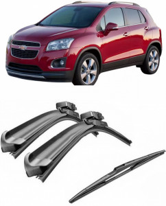 Set 3 stergatoare parbriz si luneta Bosch Aerotwin pentru Chevrolet Trax (11.12 -) Bosch accesorii pentru autoturismul tau - masina v219003