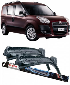 Set 3 stergatoare parbriz si luneta Bosch Aerotwin pentru Fiat Doblo Cargo '10 (263) (02.10 -) Bosch accesorii pentru autoturismul tau - masina v219617