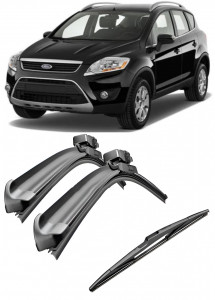 Set 3 stergatoare parbriz si luneta Bosch Aerotwin pentru Ford Kuga '08 (DM2) (12.08 - 11.12) Bosch accesorii pentru autoturismul tau - masina v218877