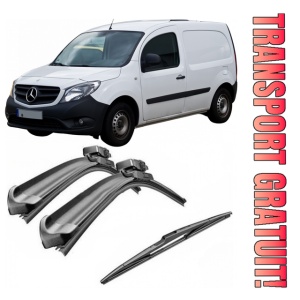 Set 3 stergatoare parbriz si luneta Bosch Aerotwin pentru Mercedes-Benz Citan (415) (07.12 -) Bosch