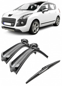 Set 3 stergatoare parbriz si luneta Bosch Aerotwin pentru Peugeot 3008 (T8) (05.09 -) Bosch accesorii pentru autoturismul tau - masina v219204