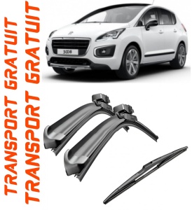 Set 3 stergatoare parbriz si luneta Bosch Aerotwin pentru Peugeot 3008 (T8) I (05.09 - 12.16) Bosch accesorii pentru autoturismul tau - masina v218630