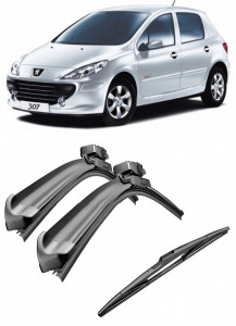 Set 3 stergatoare parbriz si luneta Bosch Aerotwin pentru Peugeot 307 (T6) (06.05 - 08.07) Bosch accesorii pentru autoturismul tau - masina v218756
