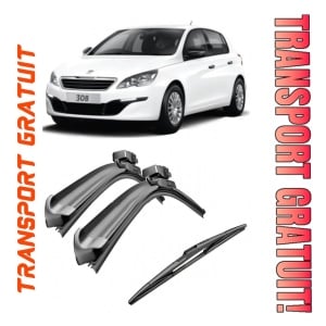 Set 3 stergatoare parbriz si luneta Bosch Aerotwin pentru Peugeot 308 (T9) II (07.13 -) Bosch