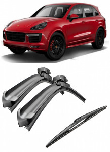 Set 3 stergatoare parbriz si luneta Bosch Aerotwin pentru Porsche Cayenne (9YA) (09.17 -) Bosch accesorii pentru autoturismul tau - masina v218673