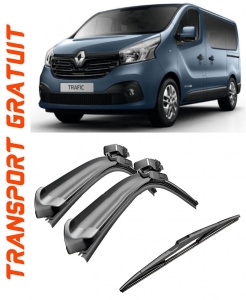 Set 3 stergatoare parbriz si luneta Bosch Aerotwin pentru Renault Trafic III (EG/FG/JG) (05.14 -) Bosch accesorii pentru autoturismul tau - masina v220010