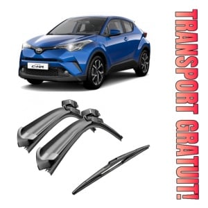Set 3 stergatoare parbriz si luneta Bosch Aerotwin pentru Toyota C-HR (10.16 -) Bosch (Copy 1)
