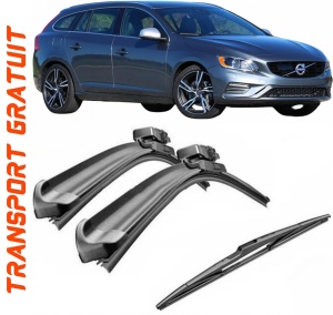 Set 3 stergatoare parbriz si luneta Bosch Aerotwin pentru Volvo V60 (09.10 - 06.15) Bosch accesorii pentru autoturismul tau - masina v219932