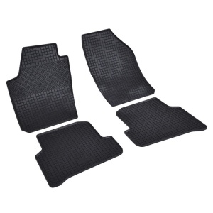 Set 4 covorase auto, Volkswagen Polo 2009-2017, din cauciuc, Cri-Flo, negru v5844