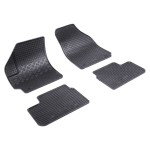 Set 4 covorase Chevrolet Matiz 2004-2010, din cauciuc 100%, compatibile cu autoturismul CHEVROLET Matiz v677
