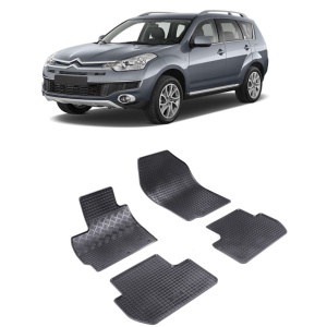Set 4 covorase Citroen C-Crosser 2007-2012, din cauciuc 100%, compatibile cu autoturismul CITROEN C-Crosser v391