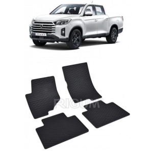 Set 4 covorase Kgm Musso 2025-prezent, din cauciuc 100%, compatibile cu autoturismul KGM Musso v1177
