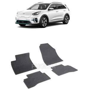 Set 4 covorase Kia Niro 2016-2022, din cauciuc 100%, compatibile cu autoturismul KIA Niro v2065
