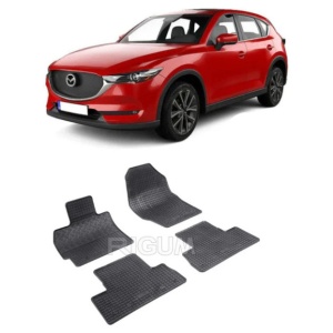 Set 4 covorase Mazda Cx-7 Diesel 2009-2012, din cauciuc 100%, compatibile cu autoturismul MAZDA CX-7 v2834