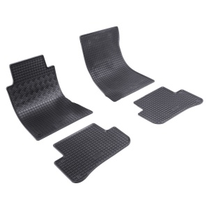 Set 4 covorase Mercedes C-Klasse 2000-2007, din cauciuc 100%, compatibile cu autoturismul MERCEDES C-Klasse v2815