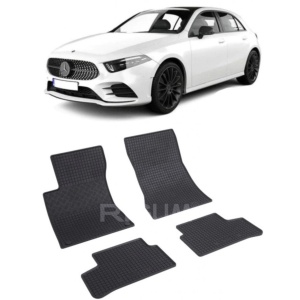 Set 4 covorase Mercedes Cla Shooting Break 2023-prezent, din cauciuc 100%, compatibile cu autoturismul MERCEDES CLA v3850