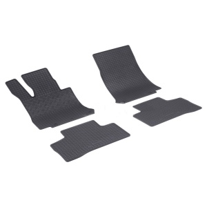 Set 4 covorase Mercedes Glc Coupe 2015-2023, din cauciuc 100%, compatibile cu autoturismul MERCEDES GLC v2803