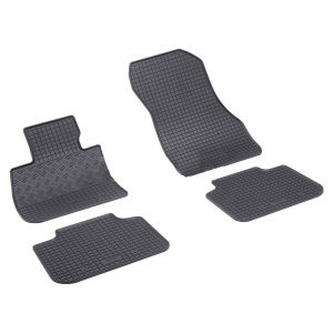 Set 4 covorase Mini Countryman 2017-prezent, din cauciuc 100%, compatibile cu autoturismul MINI Countryman v6228