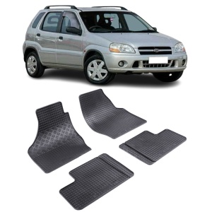 Set 4 covorase Suzuki Ignis 2004-2008, din cauciuc 100%, compatibile cu autoturismul SUZUKI Ignis v3646