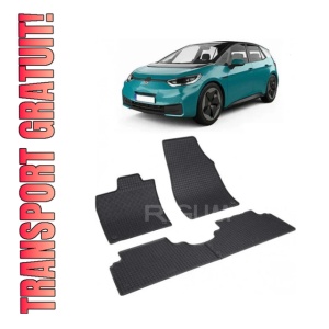 Set 4 covorase Volkswagen Id.3 2020-prezent, din cauciuc 100%, compatibile cu autoturismul Volkswagen ID.3