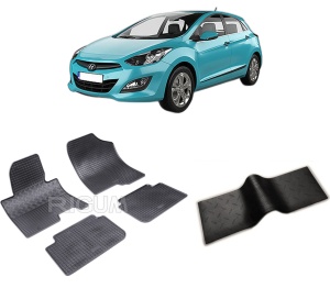 Set 5 covorase HYUNDAI I30 II din 02.2012-01.2017, cu covoras tunel median, CAROSERIE HATCHBACK, Presuri cauciuc 100%, compatibil cu autoturismul HYUNDAI I30 II, Rigum - Img 2