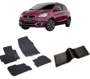 Set 5 covorase MITSUBISHI SPACE STAR din 12.2019-PREZENT, cu covoras tunel median, CAROSERIE HATCHBACK, Presuri cauciuc 100%, compatibil cu autoturismul MITSUBISHI SPACE STAR, Rigum - Img 2