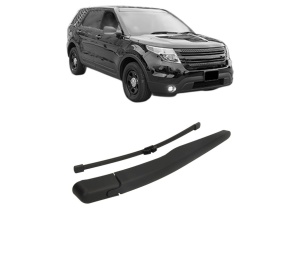 Set brat stergator spate cu lamela pentru FORD EXPLORER (U5_) din 2010-2013, pentru spate, din cauciuc siliconat rezistent, 4 stickere auto FORD v2000