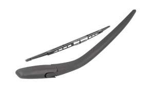 Set brat stergator spate cu lamela pentru FORD KA (RB_) din 1996-2008, pentru spate, din cauciuc siliconat rezistent, 4 stickere auto FORD v2034