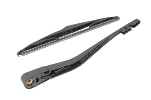 Set brat stergator spate cu lamela pentru HYUNDAI i10 I (PA) din 2008-2013, pentru spate, din cauciuc siliconat rezistent, 4 stickere auto HYUNDAI v1842