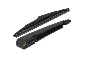 Set brat stergator spate cu lamela pentru HYUNDAI i10 II (BA, IA) din 2013-2019, pentru spate, din cauciuc siliconat rezistent, 4 stickere auto HYUNDAI v1878