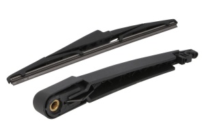 Set brat stergator spate cu lamela pentru HYUNDAI i30 (PDE, PD, PDEN) din 2016-2020, pentru spate, din cauciuc siliconat rezistent, 4 stickere auto HYUNDAI v1854
