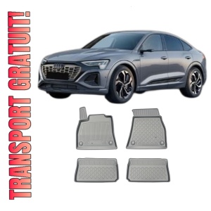 Set covorase AUDI Q8 E-TRON, din 02.2020 - Prezent, covorase tavita, caroserie SPORTBACK inclusiv FACELIFT, compatibile cu autoturismul AUDI Q8 E-TRON, ARISTAR