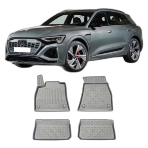 Set covorase AUDI Q8 E-TRON ELECTRIC, din 05.2019 - Prezent, covorase tavita, caroserie SUV FACELIFT, compatibile cu autoturismul AUDI Q8 E-TRON ELECTRIC, ARISTAR - Img 2