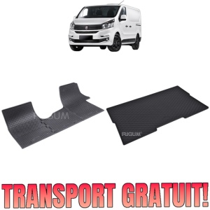 Set Covorase Auto Si Tavita Portbagaj FIAT TALENTO din 2016 - 12.2021, caroserie van 3 locuri, AMPATAMENT L1, 8-9 LOCURI