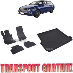 Set Covorase Auto Si Tavita Portbagaj MERCEDES E-CLASS W213 din 11.2016 - 07.2023, caroserie combi,