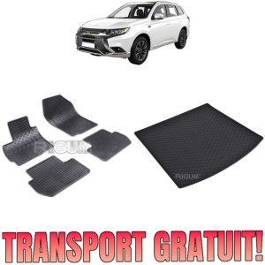 Set Covorase Auto Si Tavita Portbagaj MITSUBISHI OUTLANDER III din 09.2012 - 2026, caroserie suv, 5 LOCURI