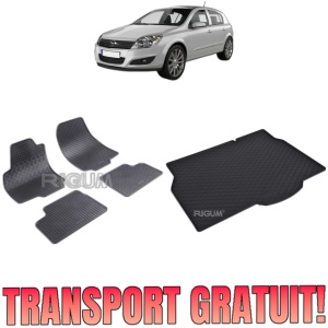 Set Covorase Auto Si Tavita Portbagaj OPEL ASTRA H din 2004 - 12.2014, caroserie hatchback,