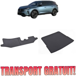 Set Covorase Auto Si Tavita Portbagaj PEUGEOT E-5008 din 2024 - 2026, caroserie suv, 7 LOCURI, RAND 3 CULCAT